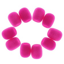 10Pcs Lapel Headset Microphone Windscreens Foam Microphone Covers, Mini Size,