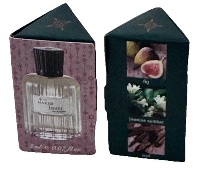 The Maker Lover Eau De Parfum Sample 2 X 0.07oz / 2ml NEW In BOX 2 Pcs.