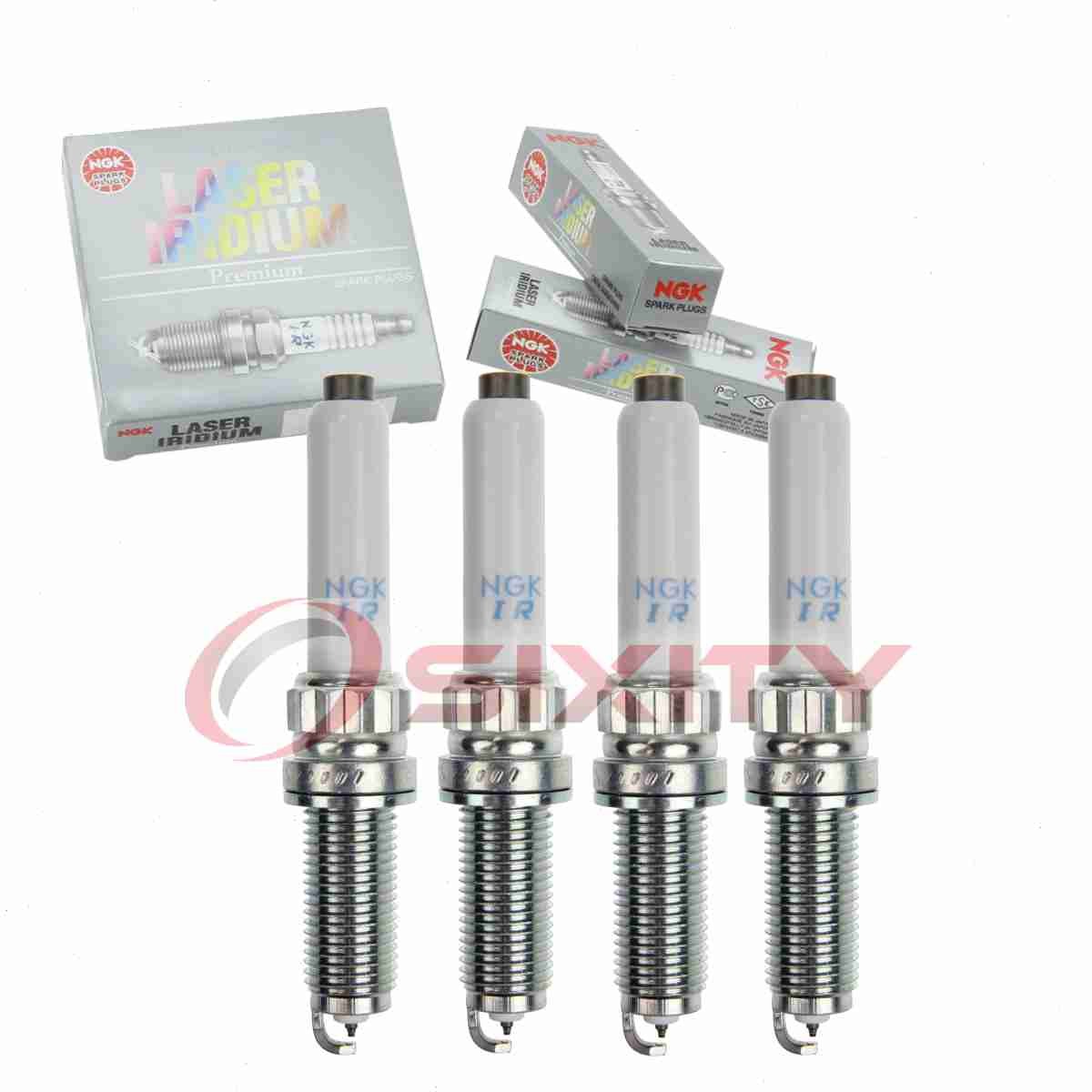 4 pc NGK Laser Iridium Spark Plugs for 2017-2020 BMW 230i xDrive 2.0L L4 gg