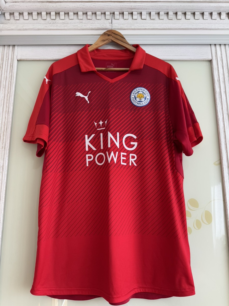 Leicester City 2016-2017 Away Soccer Jersey Football Kit Shirt