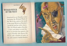 2017 Goodwin Champions Wizard of Oz WICKED WITCH Sketch Painting Booklet 9/10