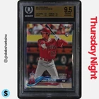 2018 TOPPS UPDATE #US285 SHOHEI OHTANI ROOKIE DEBUT RC BGS 9.5