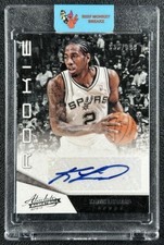 KAWHI LEONARD 2012-13 PANINI ABSOLUTE #200 ROOKIE RC AUTO 336/399 SPURS
