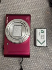 Sony Cyber Shot DSC-WX500 Red Digital Camera 16.2MP 30x Zoom BIONZ X Japanese