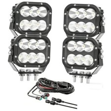 Off Road LED Pod Lights 5 Inch 120W for Truck Car Boat ATV Tractor Square-4-xz