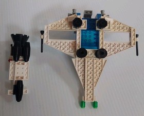 LEGO Cosmic Cruiser 6890 100% Complete W/ Red Astronaut - Classic Space 