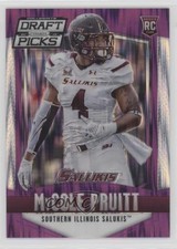2015 Panini Prizm Collegiate Draft Picks Purple Flash 63/99 MyCole Pruitt 1s8