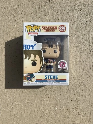 Funko Pop! Vinyl: Stranger Things Steve Baskin Robbins Exclusive Figure 829