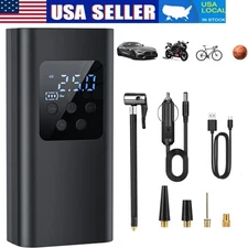 Heavy Duty Portable Air Compressor Car Tire Inflator Electric Pump Auto 150 PSI