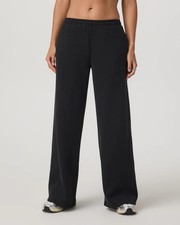 VUORI Restore Ultra Wide-Leg Sweatpants - Washed black, New Size Large MSRP 128