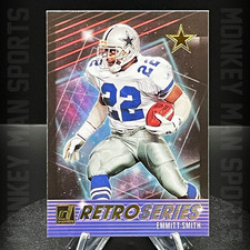 2021 Donruss Football - Emmitt Smith - RETRO SERIES #RS27 MINT