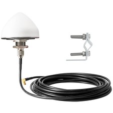 Anina Sirius XM Satellite Radio Antenna, Mirror Tubular Mount Aerial white