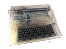 Swintec 2410CC Clear Transparent Electric Typewriter Word Processor