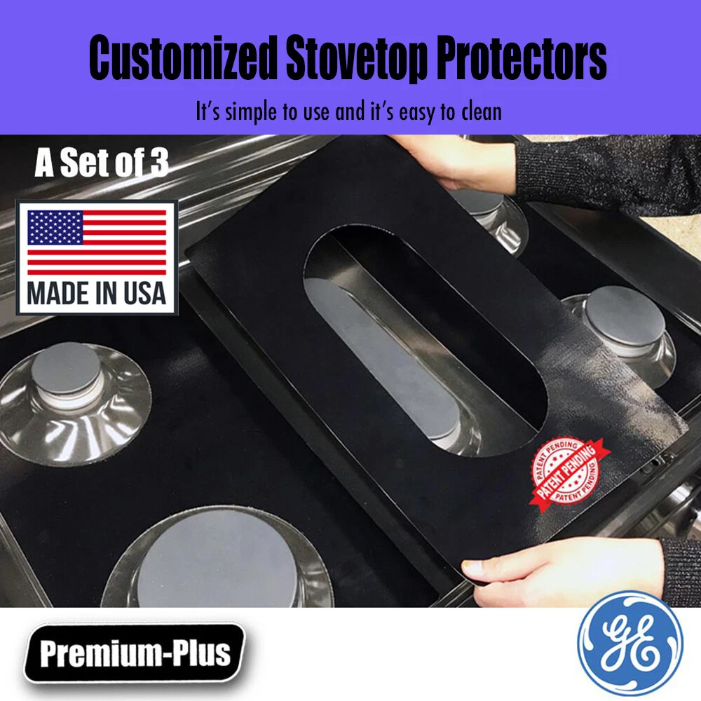 GE Stove Protector Liners - Stove Top Protector for GE Gas ranges