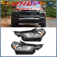 For Chevrolet Colorado Left & Right Side Halogen Headlight Lamp Assembly 23-25
