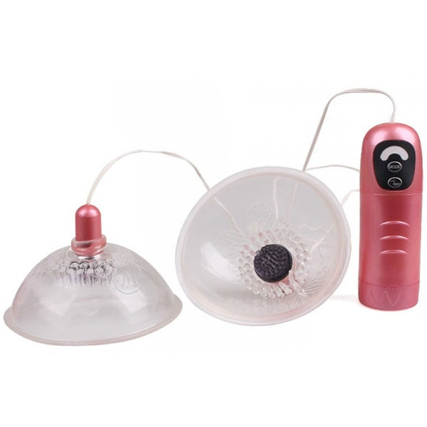 Breast enhancer enlargement pump powerful suction 7Rotation female