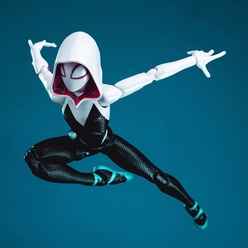 1:12 Action Figure Model Toys Across The Spider-Verse Spider-Gwen & Spider-Ham - Picture 21 of 21