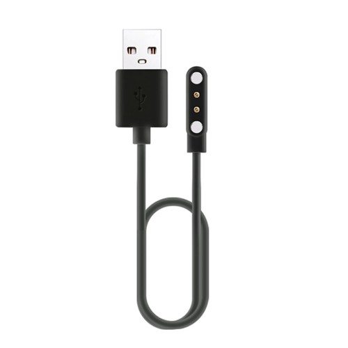 Câble Chargeur Données USB 2 Broches Chargeur Magnétique Longueur 60cm pour Smart Watch 2.84mm - Photo 2/15