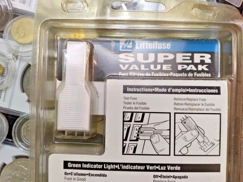 Littelfuse 094400 Fuse Super Value Pak with roadside tester 40 fuses in pak - Picture 7 of 7