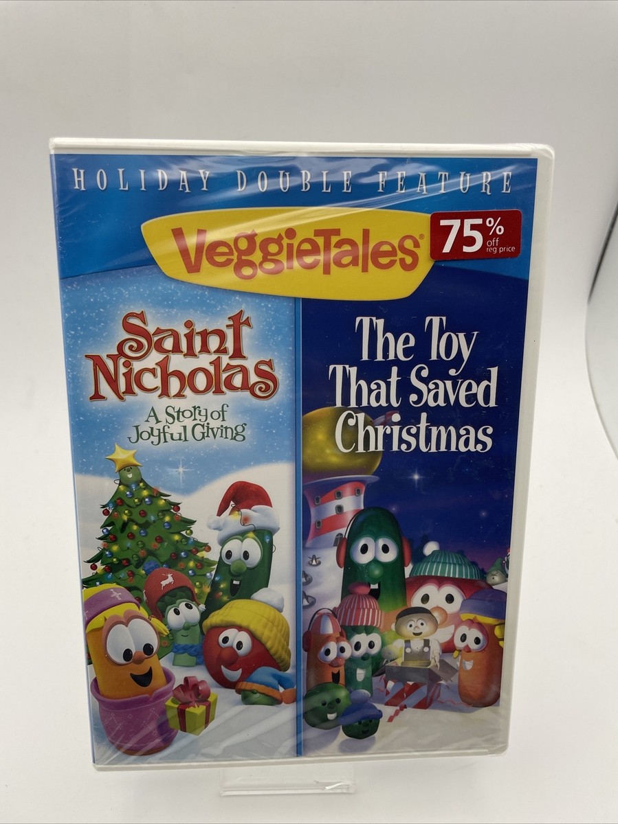 (未使用･未開封品)Vt: Toy That Saved Christmas + St. Nicholas [DVD] VeggieTales: Saint Nicholas Story of Joyful Giving Toy That