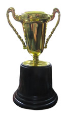 Gold Mini Trophy 5" Party Favor/Decoration, Awards Ceremony, Novelty Prize