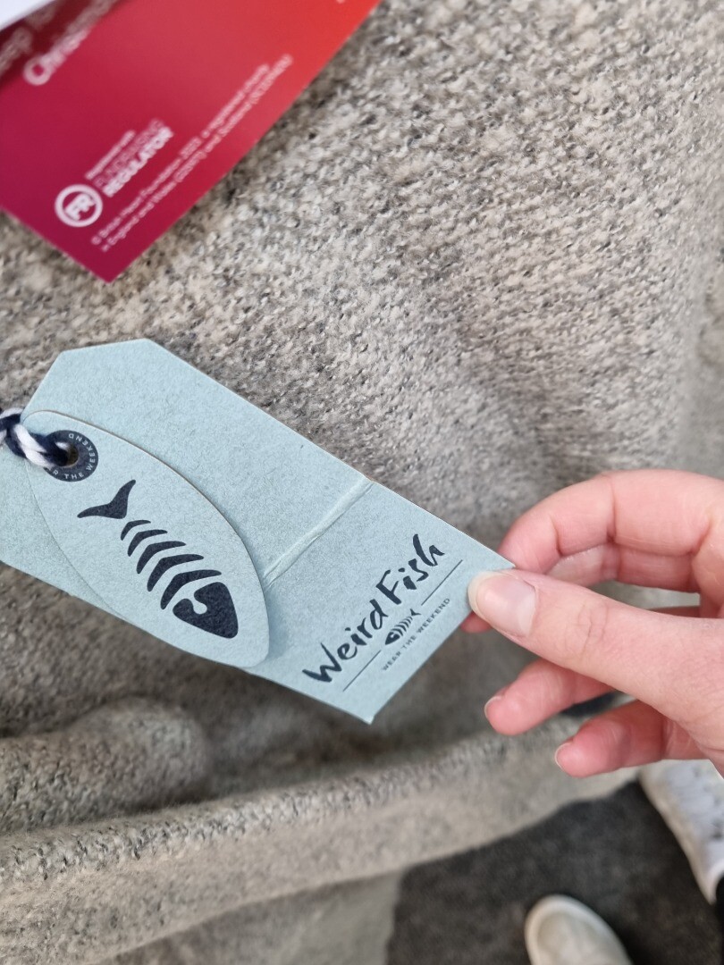 LADIES WEIRD FISH SALL CABLE KNIT JUMPER SIZE 14 CG S60 eBay