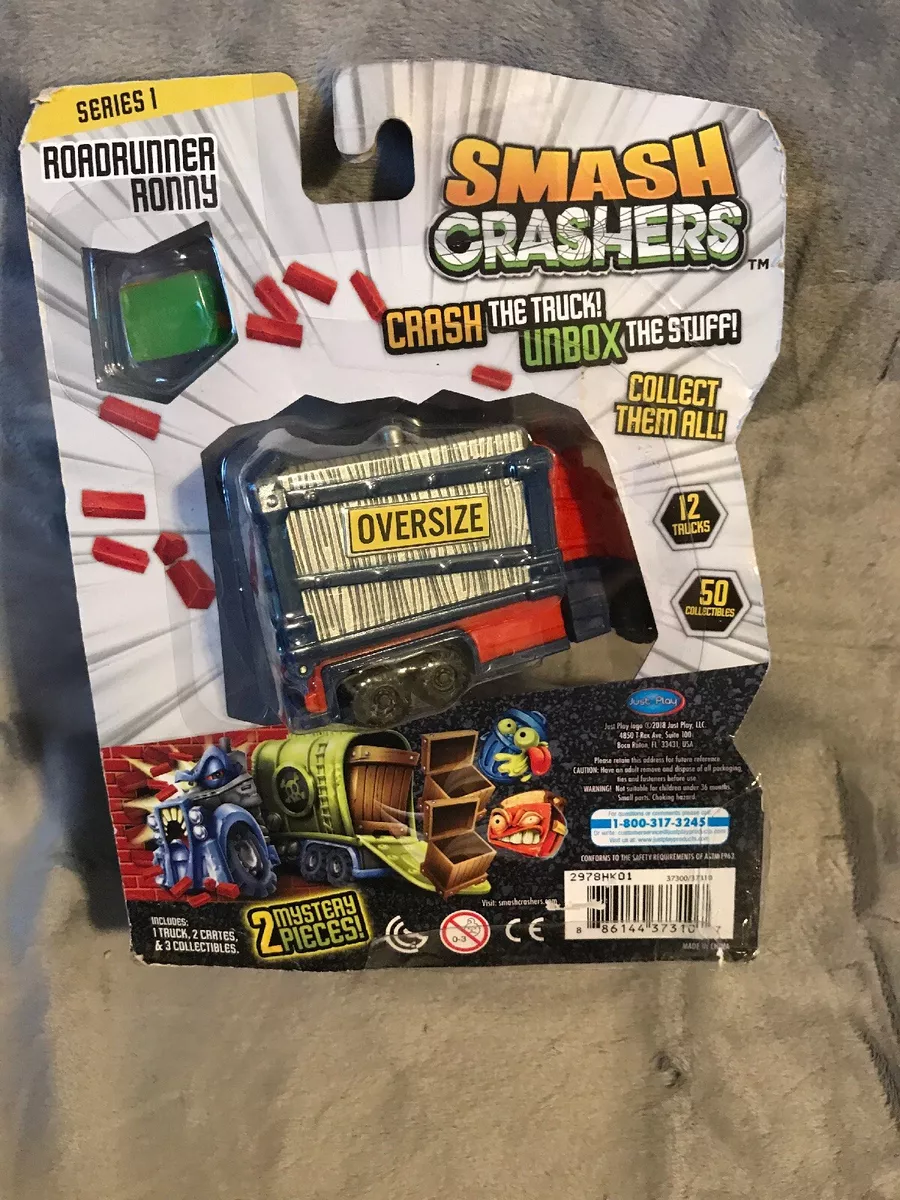 Smash Crashers Series 1 Roadrunner Ronny 2 Blind Boxes