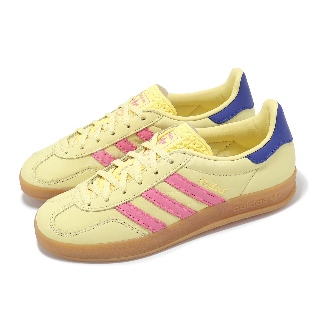 新品未使用・adidas originals gazelle indoor w adidas Originals Gazelle Indoor W Powder Yellow Lucid Pink