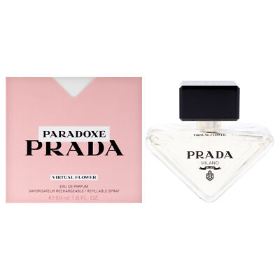 2 Pack Paradoxe Virtual Flower by Prada for Women - 1.6 oz EDP Spray (Refillable