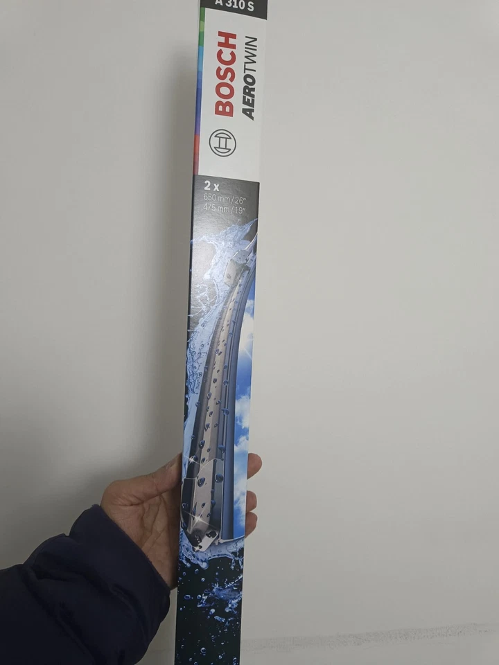 Bosch Aerotwin Flat Blade 650/475 A310S Front Windscreen Wiper Blades Volvo V40 — 第 2/4 张图片