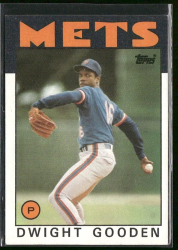 1986 Topps Dwight Gooden #250 New York Mets