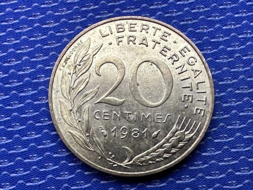 1981 France 20 Centimes Coin #K2635