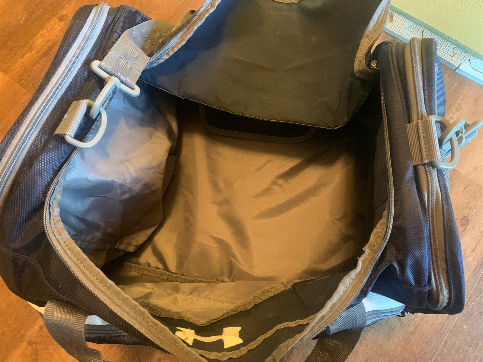 Under Armour Storm Duffle Duffel Bag Navy Blue Grey Sports REFURBISHED