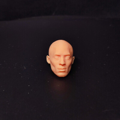 1/12 Scale Basketball Star KoBe Head Sculpt Unpainted Fit 6'' ML Figure A Style