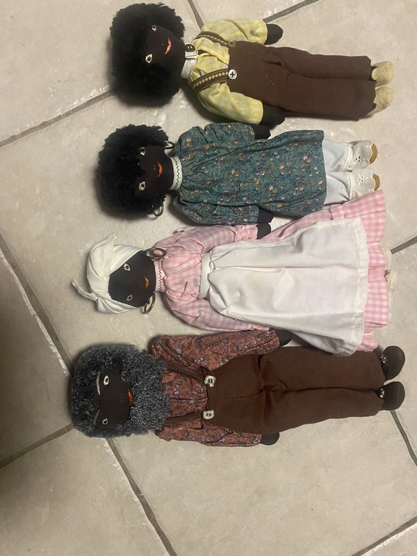 African Dolls Folk Art