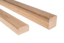 Staircase Handrails Square Profile Handrial & Base Rail Pine Oak Glass Spindles