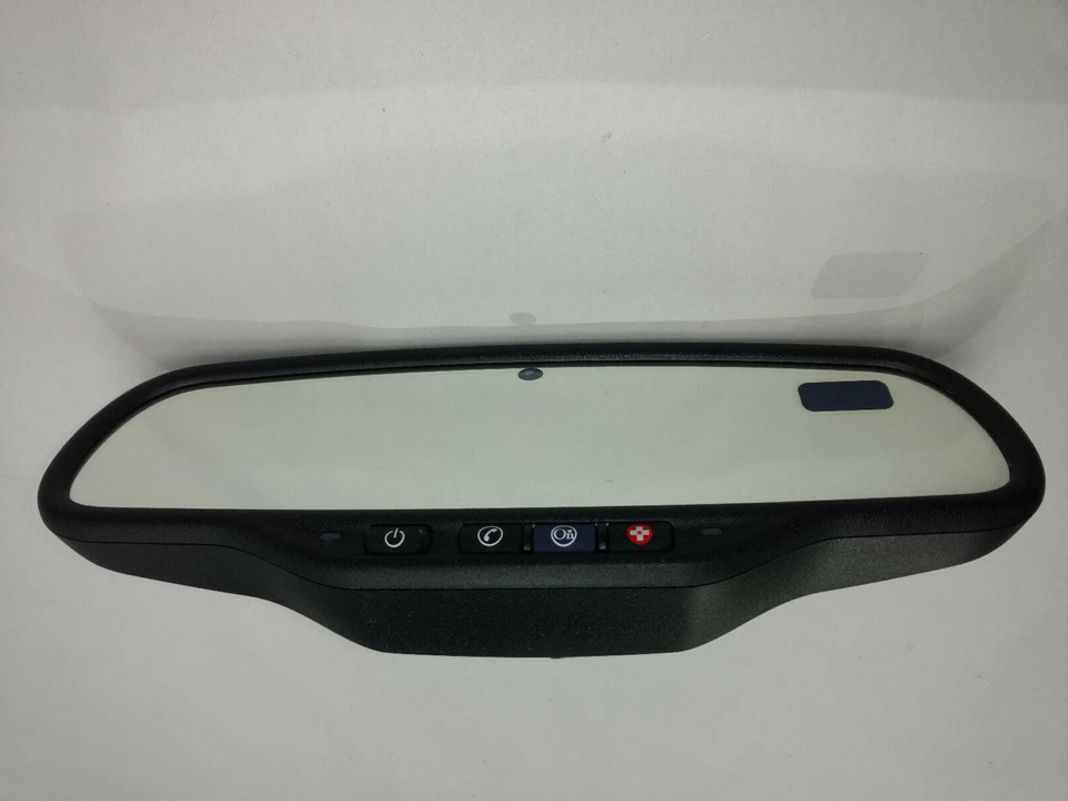 2002-2012 Chevy GMC Cadillac Rear View Mirror Auto Dimming Onstar Compass - Image 4 of 4