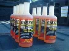 8 BOTTLES OF SYNTHETIC DIESEL FUEL  ALL IN ONE ADDITIVE ANTI GEL 8 OZ X 8  B3C 