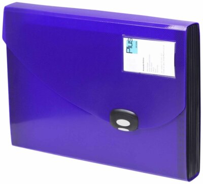 Rapesco A4+ Expanding File - 13 Compartments - Purple