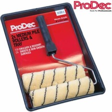 PRODEC 9" Paint Roller Set Tiger Stripe Decorating Kit Professional Painting 