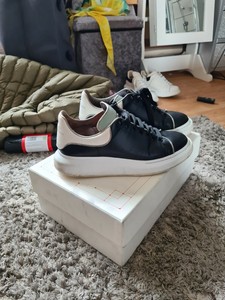 alexander mcqueen black reflective