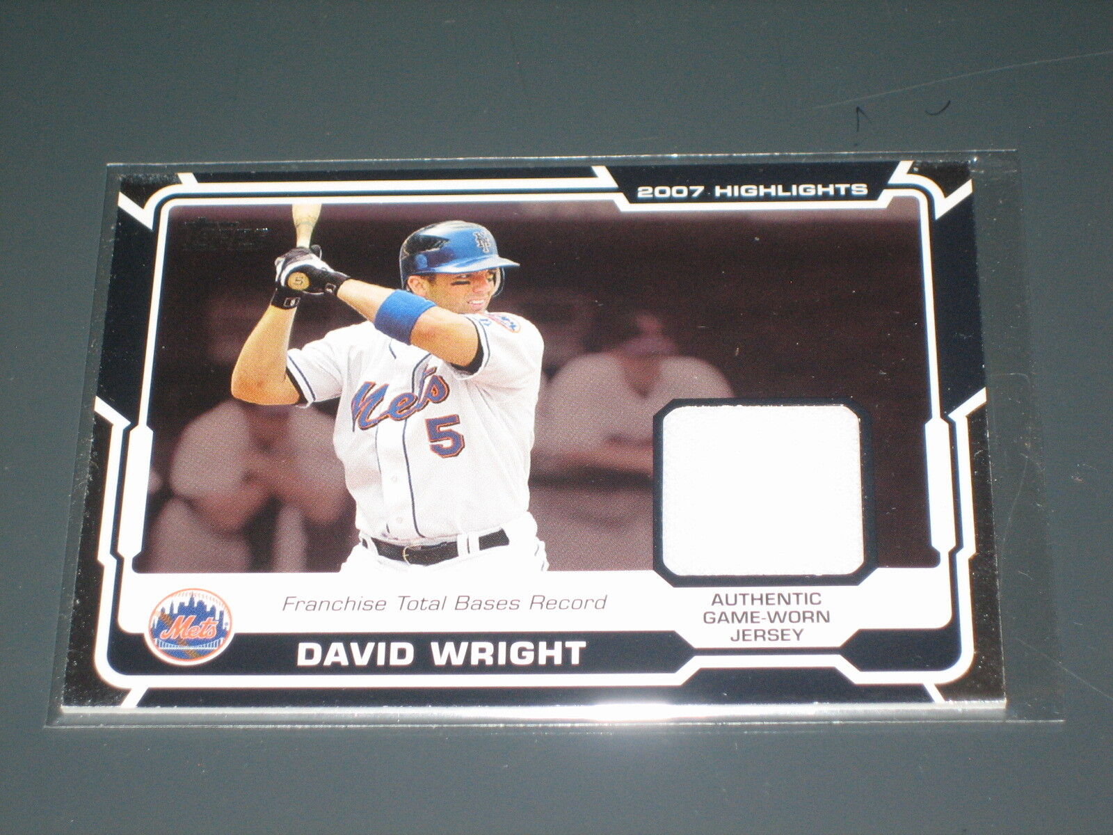Lot Detail - David Wright Game Used & Signed New York Mets Road