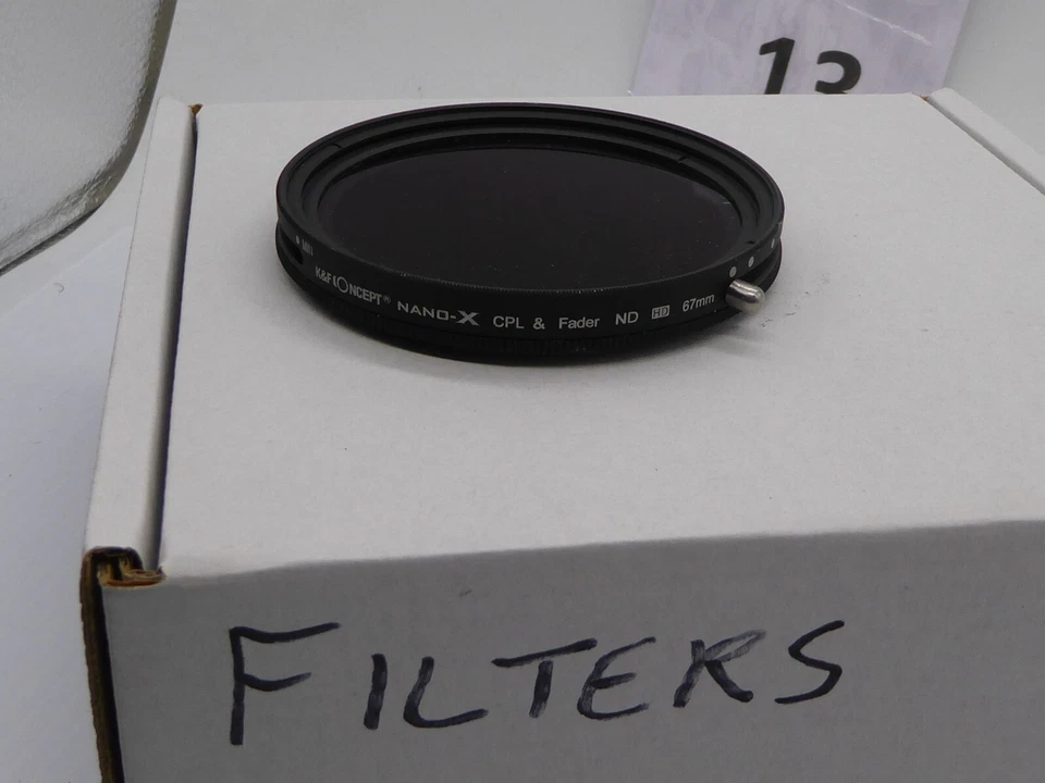 K&F Concept 67mm H D HD Variable ND Filter Fader ND2 - ND32 CIR POLARIZER CPL - Image 3 of 3