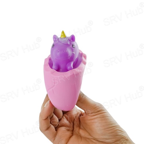 Eggs 6cm Pop Up Unicorn Dinosaur Stress Relief Ball Squeeze Fidget Sensory Toy - Picture 70 of 96
