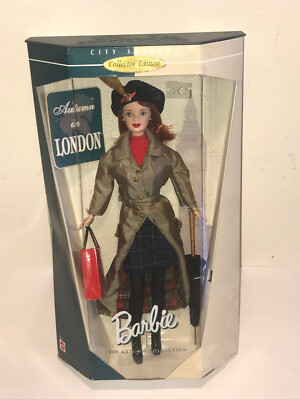 1999 Autumn in London  City Seasons Collection Barbie Doll Fall Collection NEW