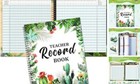 Teacher Record Book Classroom Supplies Teacher Grade Book for Elementary Cactus
