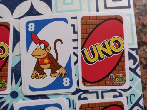super mario bros bross uno card 12 trading cards - Bild 8 von 12