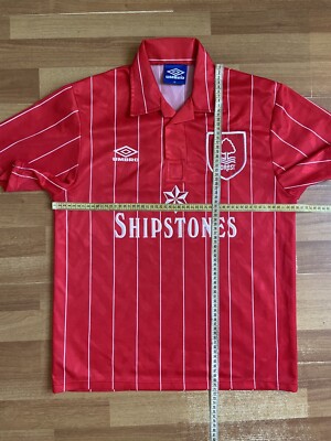 NOTTINGHAM FOREST 1992 1994 HOME FOOTBALL SHIRT SOCCER JERSEY