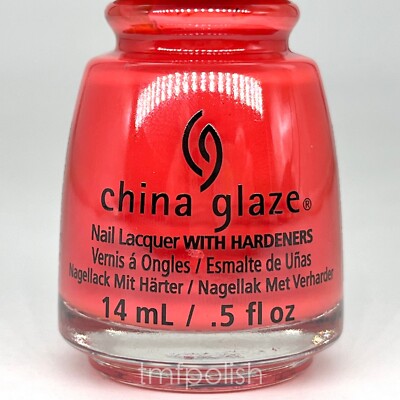 Brand New China Glaze Nail Polish - Kiki in Our Tiki - Full Size