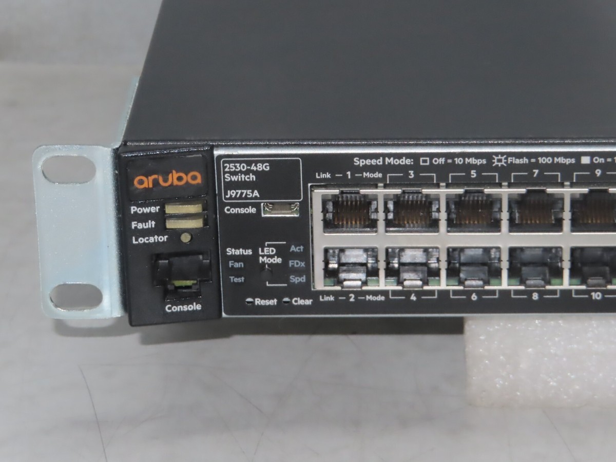 Aruba 2530-48G J9775A 48-Port Gigabit Ethernet Network Switch | eBay